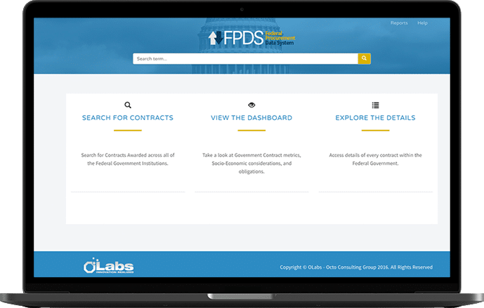 Octo - FPDS Federal Procurement Data System