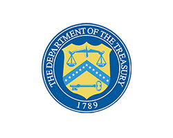 Octo - Department of Treasury Logo