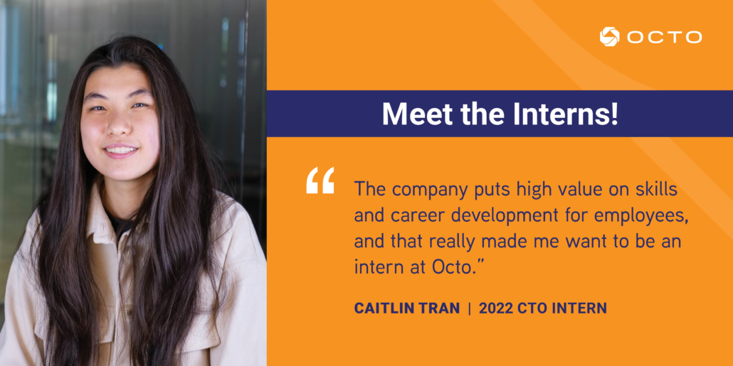 Meet the Interns: Caitlin Tran - Innovative solutions for the Federal ...